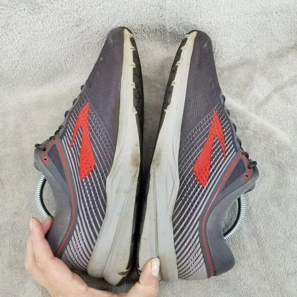 Brooks Shoes Mens 11 Launch 5 Gray Running Athletic Sneakers *Read* - Picture 9 of 15